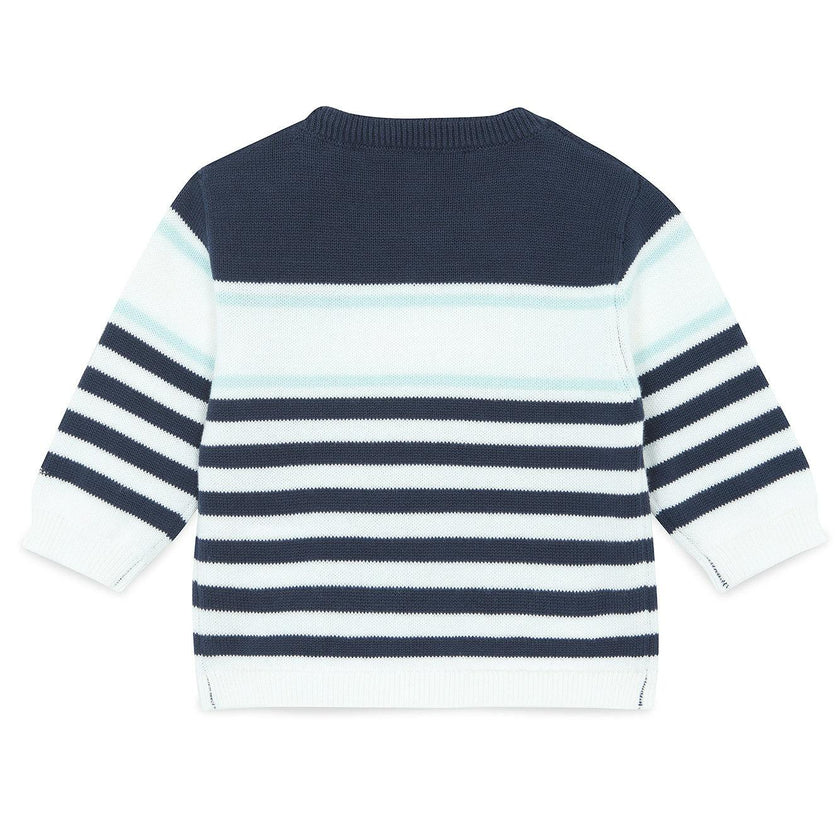 TARTINE ET CHOCOLAT Sailor Stripes Baby Sweater