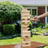 Wooden Toppling Tower: Large - 21.25"