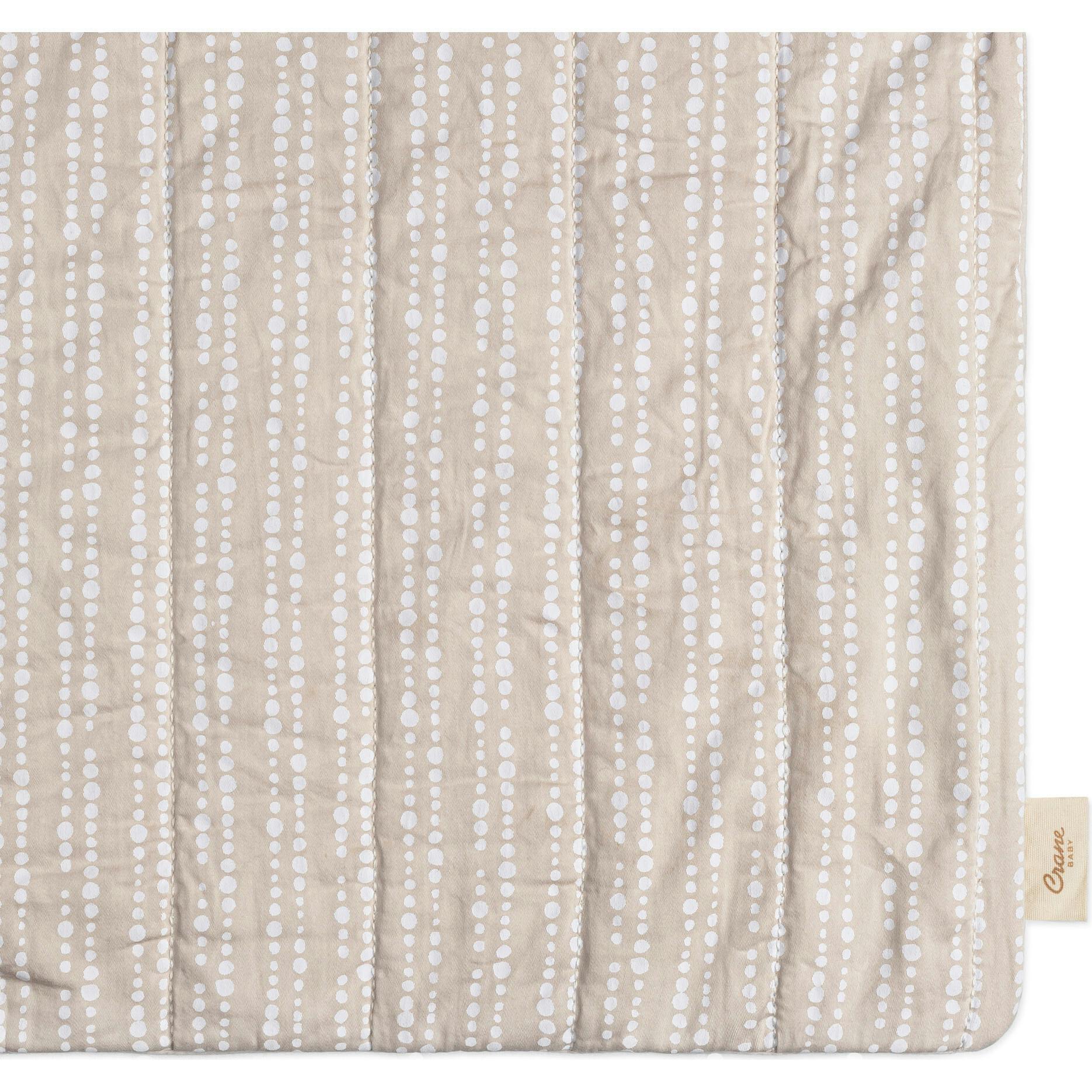 Cove Quilted Change Pad Cover (Neutral Dot)