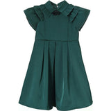 Rosalind dress (hunter green)