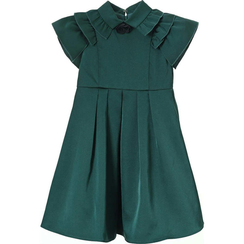 Rosalind dress (hunter green)