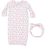 Joli Rosette - Kimono Gown & Knot Headband