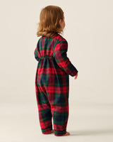 Baby's Brushed Twill Cambridge Romper in St. James Tartan
