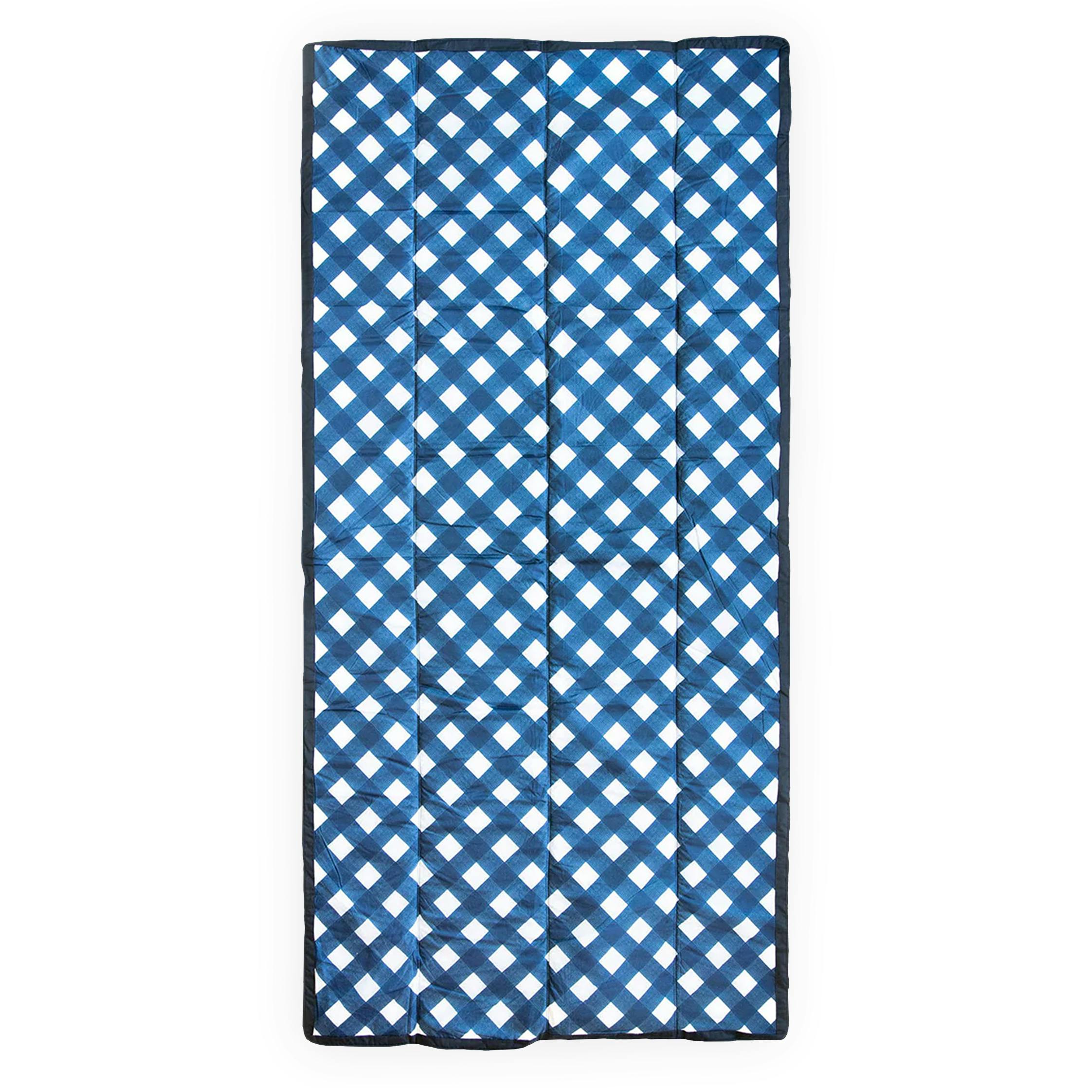 Outdoor Blanket - Navy Plaid