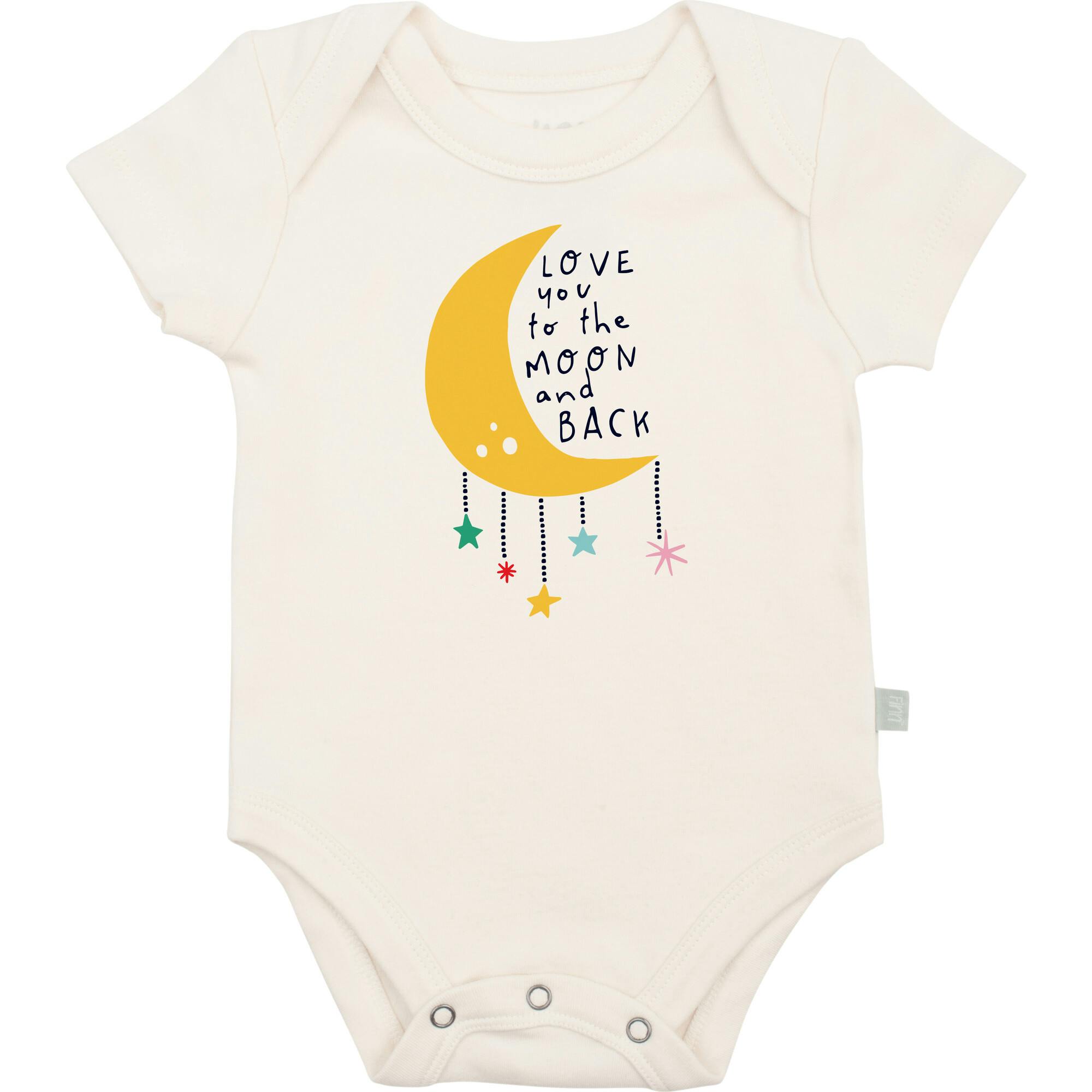graphic bodysuit | moon and back