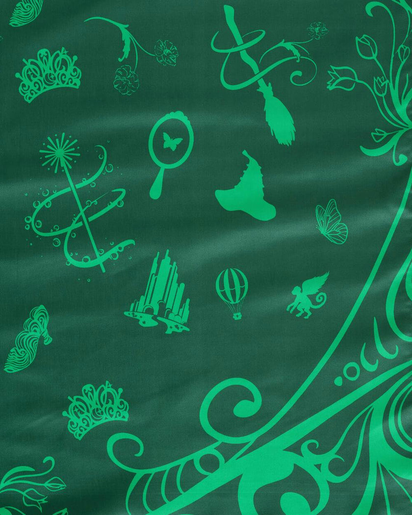Emerald City Tablecloth - washable tablecloth
