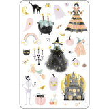 Enchanting Raven Halloween Witch Temporary Tattoo Bundle