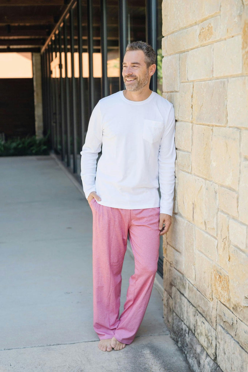 Brent Men's Hangout Pant Red Stripes