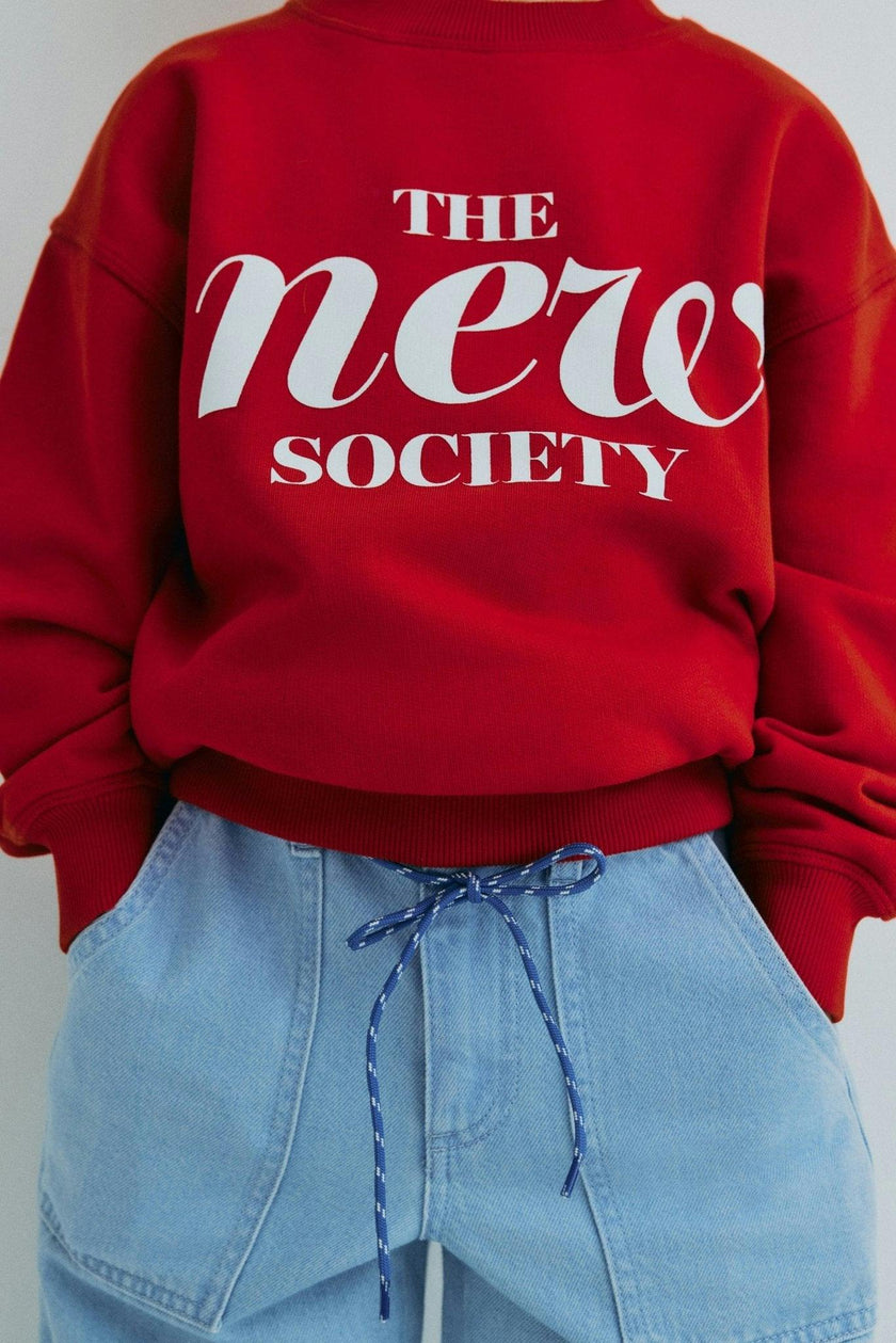Maca Sweatshirt Tulip Red