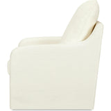 Reese Eco-Linen Slip Cover Swivel Glider