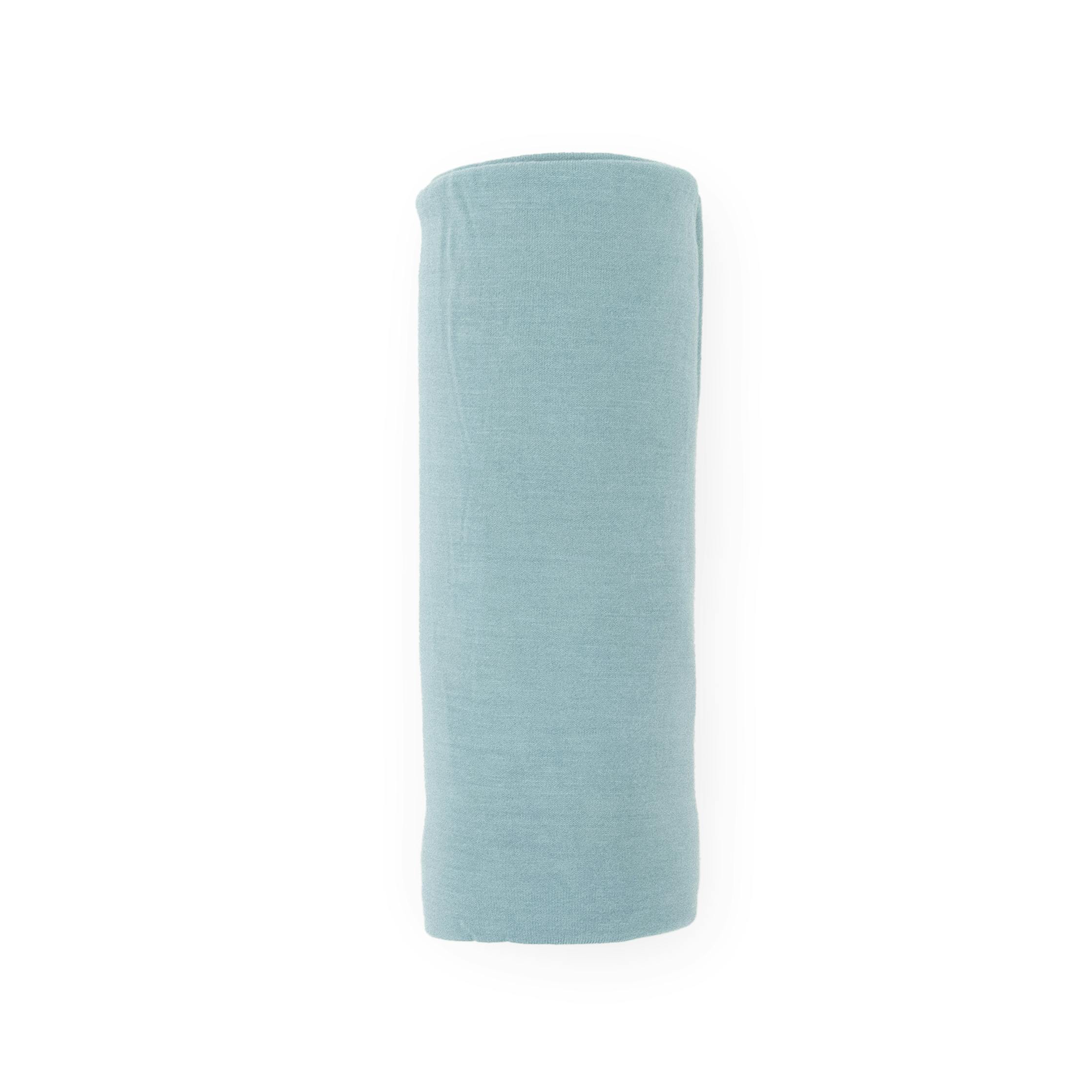 Stretch Knit Swaddle Blanket - Harbor
