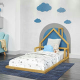Casita House Twin Floor Bed