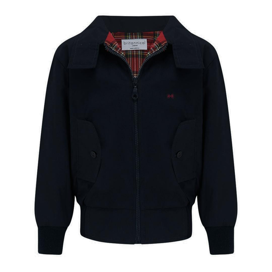 Carnaby Bomber Jacket - Raven Black