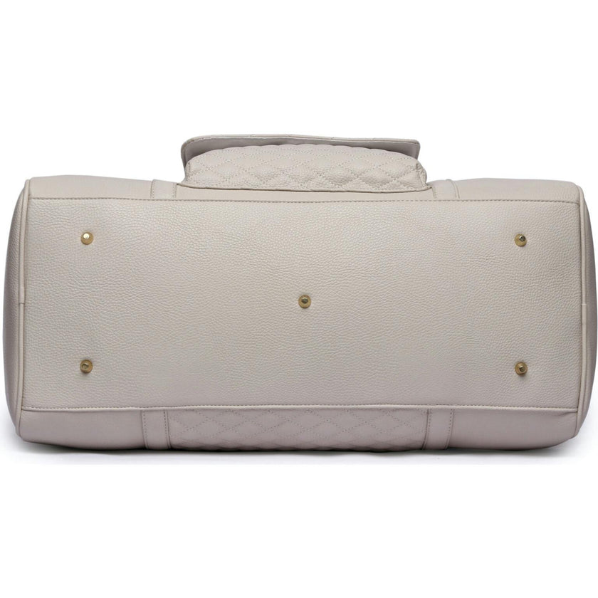 Monaco Travel Bag | Pearl White