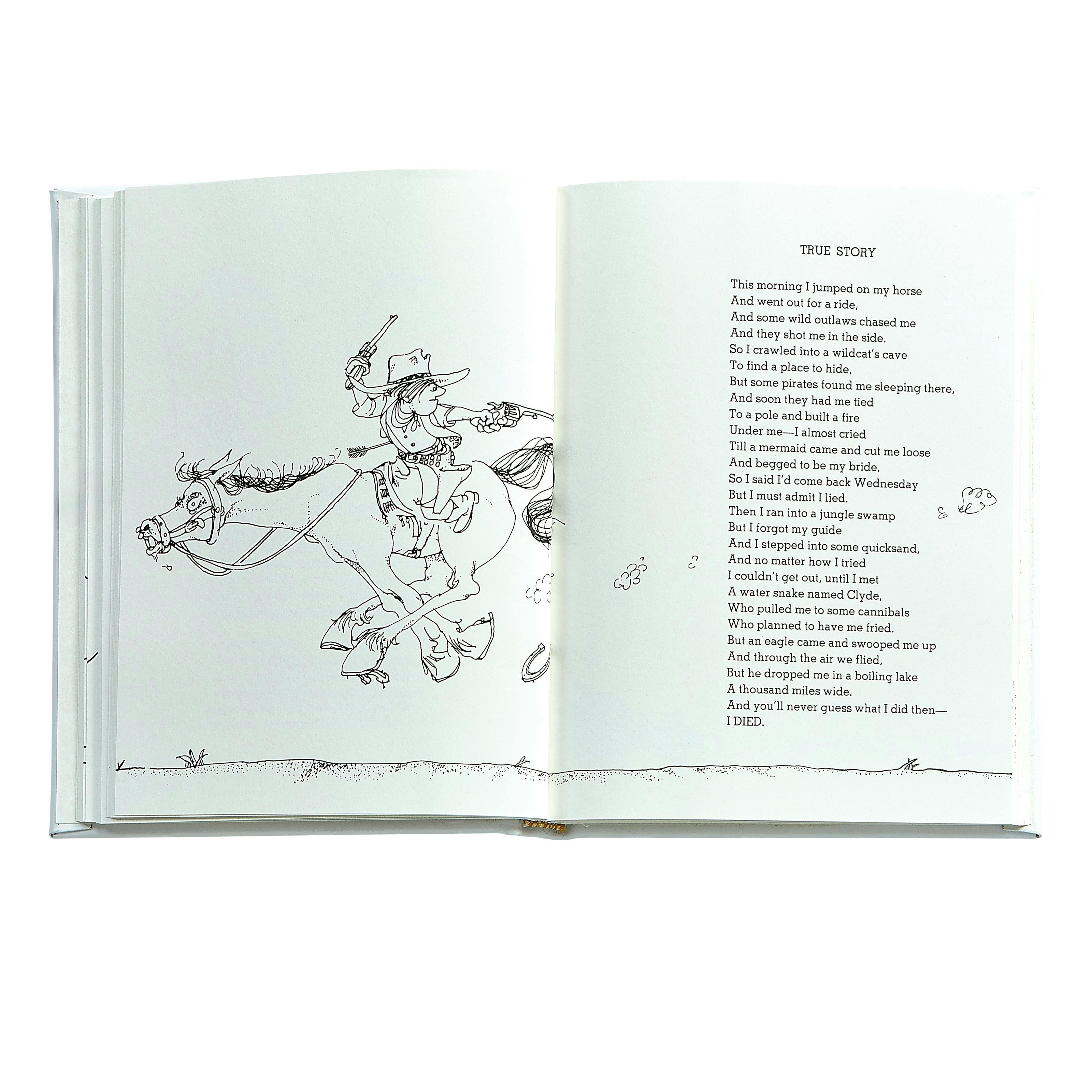 Where the Sidewalk Ends Leather Bound Classic Children's Book