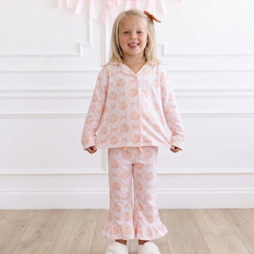 Pumpkin Trellis Two-Piece Set