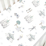 Adventures in Wonderland Crib Sheet