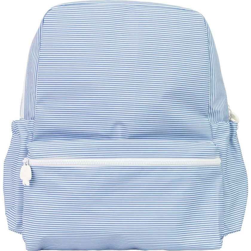 blue white pinstripe mini backpack The in Navy Stripe – Maisonette leather weekender bag Basic Fishing Pole | Color:Black Gold/Yellow Pepper* wipeable inside and out.