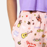 Friends: You're My Lobster Bamboo Women's Pajama Shorts Set