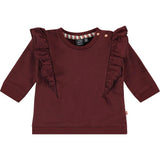Ruffle Sweatshirt