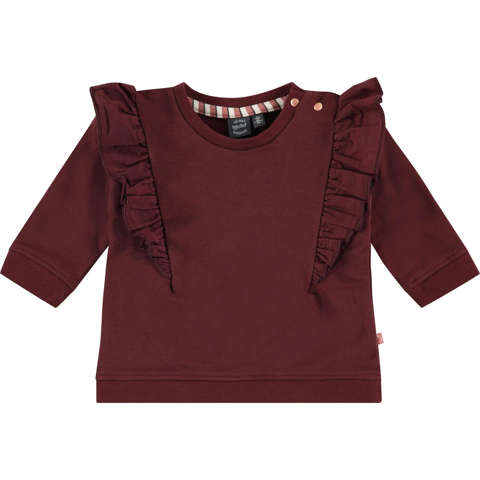 Ruffle Sweatshirt