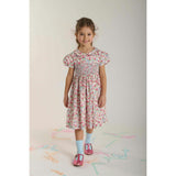 Hand-Smocked Girls Dress - Hannah