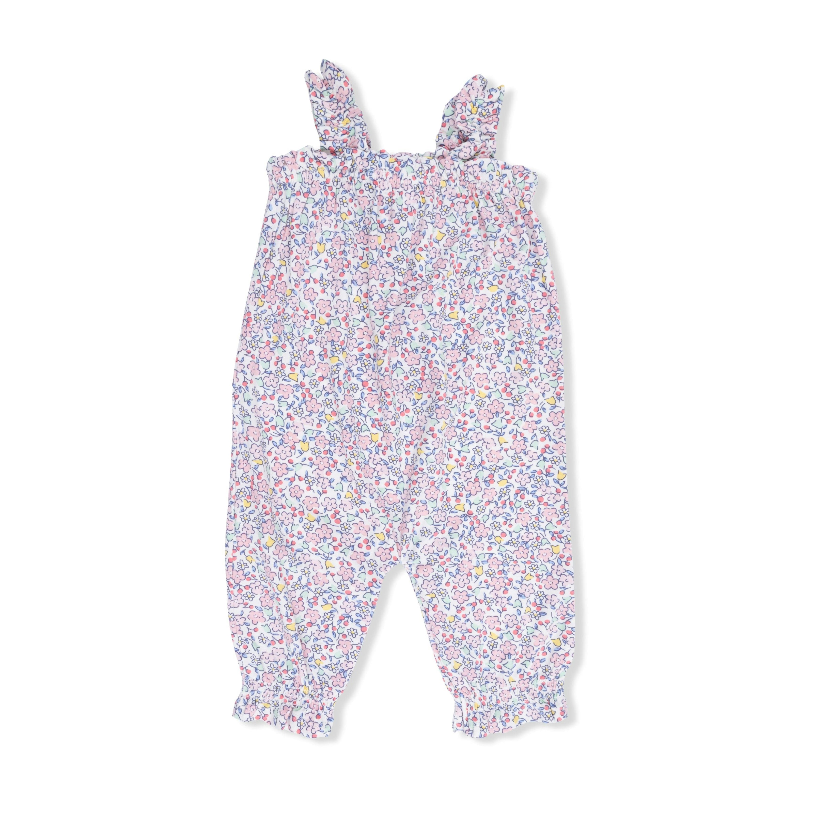 Elizabeth's Garden - Ruffly Strap Overall