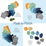 RIVER 10-Pack Baby Wash Cloths