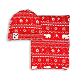 Sugar Cookies Bamboo Swaddle & Beanie Set