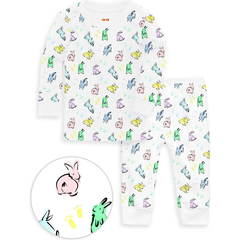 The Organic Long Sleeve Pajama Set [Sweethearts]
