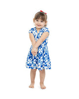 The Greece - Girls Smocked Waist Sun Dress