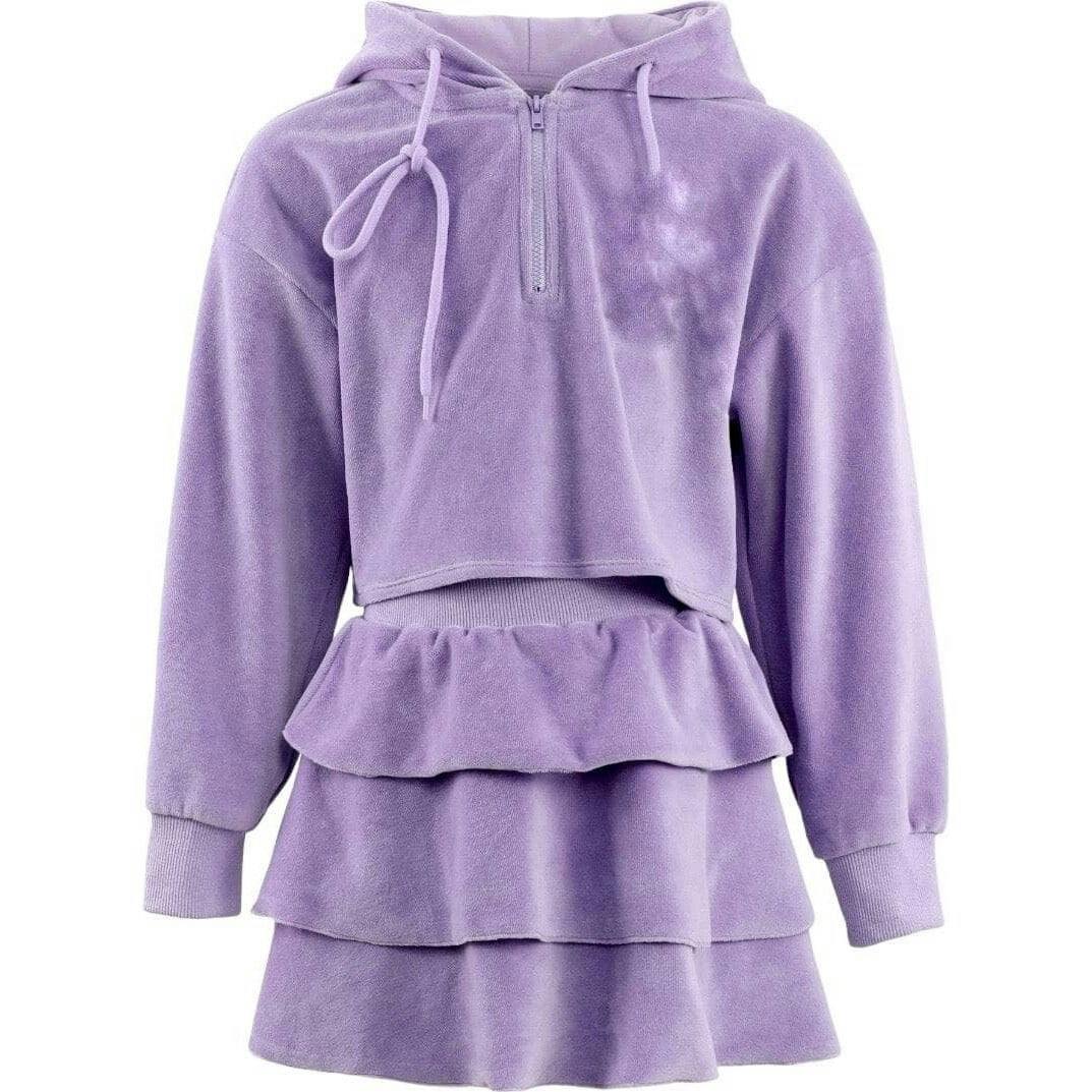 Happy Velour Set Hot Pink