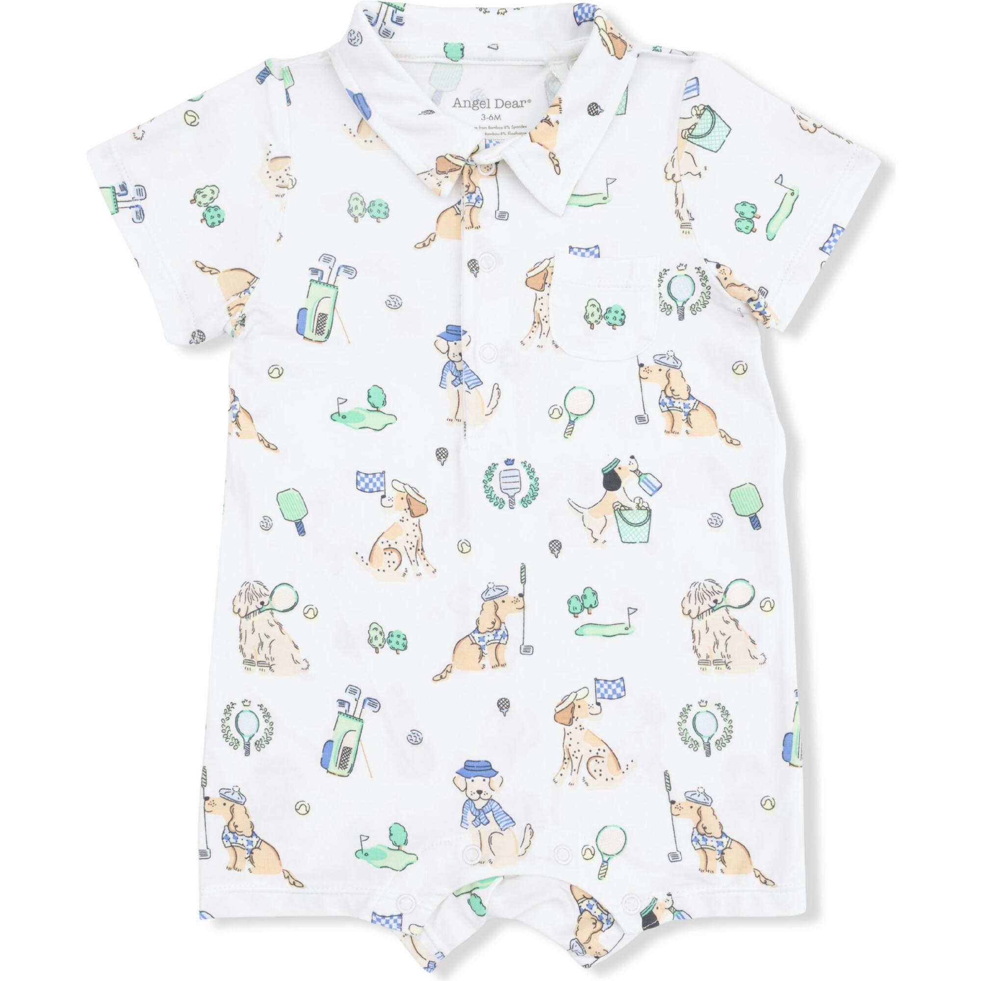 Country Club Dogs Neutral - Polo Shortie