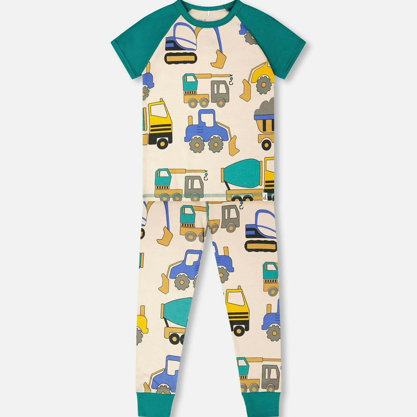 Organic Cotton Two-Piece Pajamas Set