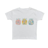 Liberty of London children's pumpkins design T-shirt short sleeve - white