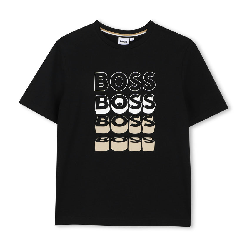 Black Gradient Logo T-Shirt
