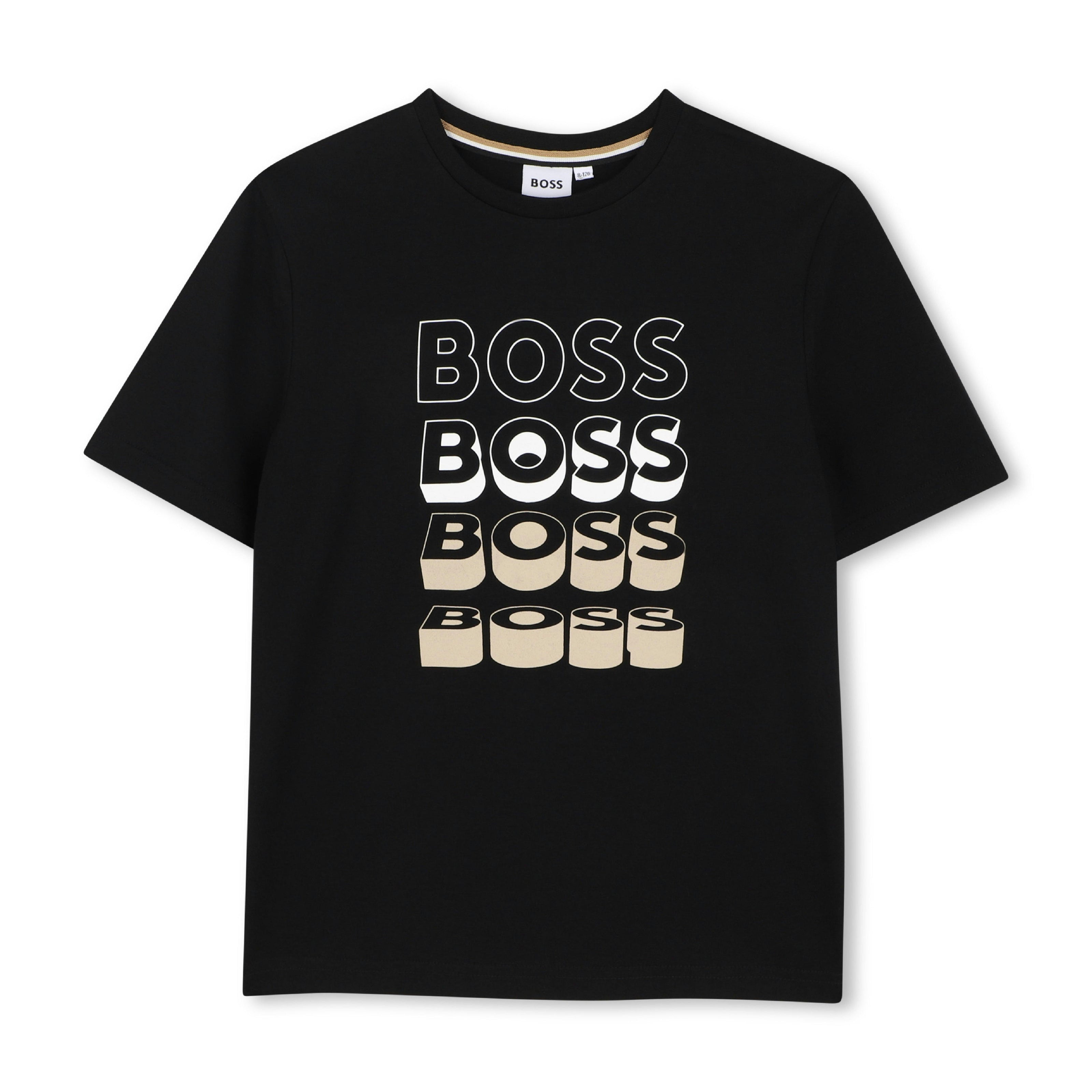 Black Gradient Logo T-Shirt