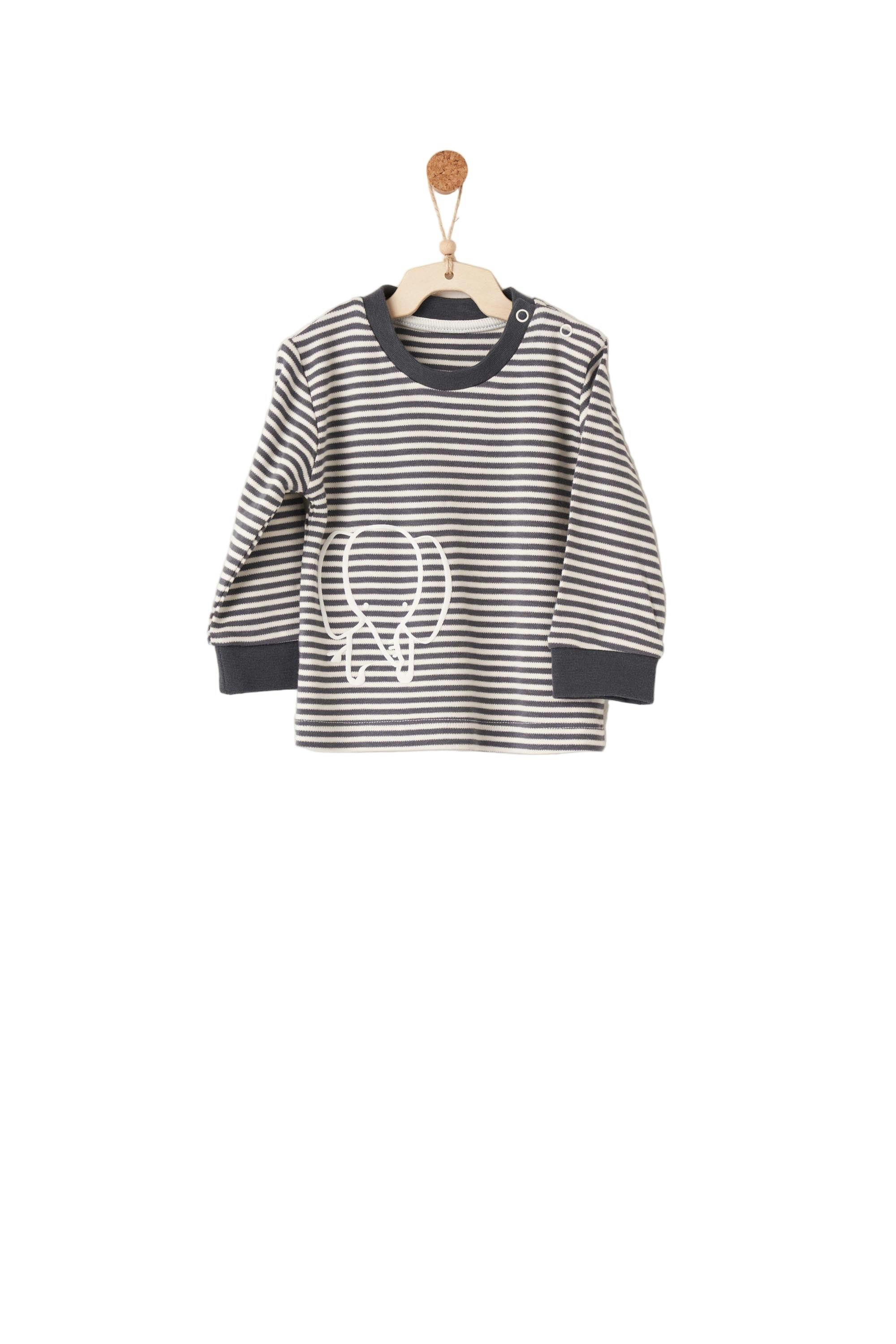 Elephant Stripe PJ Set