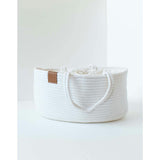 Diaper Caddy Truffle Stripe