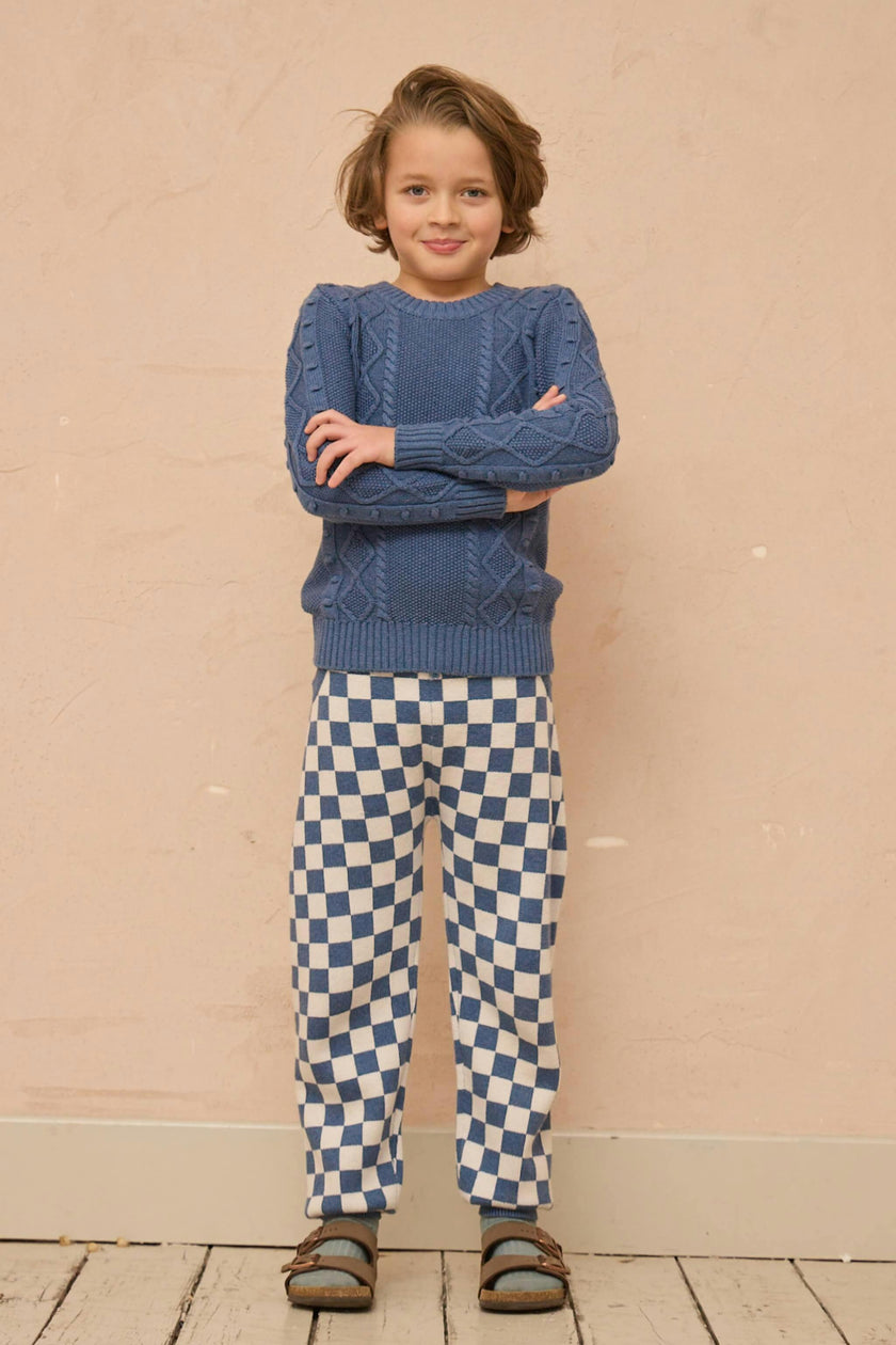 Cable Popcorn Jumper | Bluestone