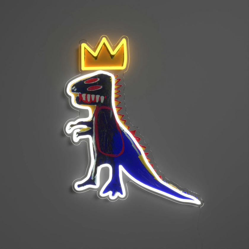 PEZ Dispenser YP x Jean Michel Basquiat LED neon sign