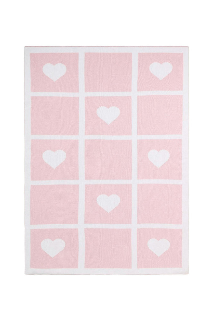 Heart&nbsp;Knit Blanket