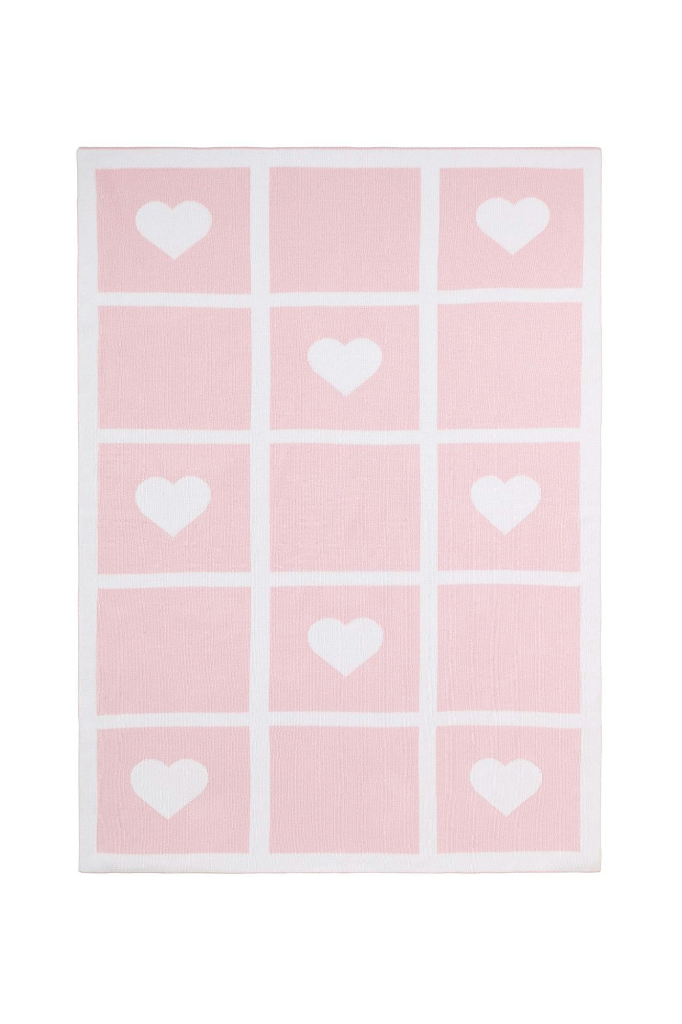 Heart&nbsp;Knit Blanket