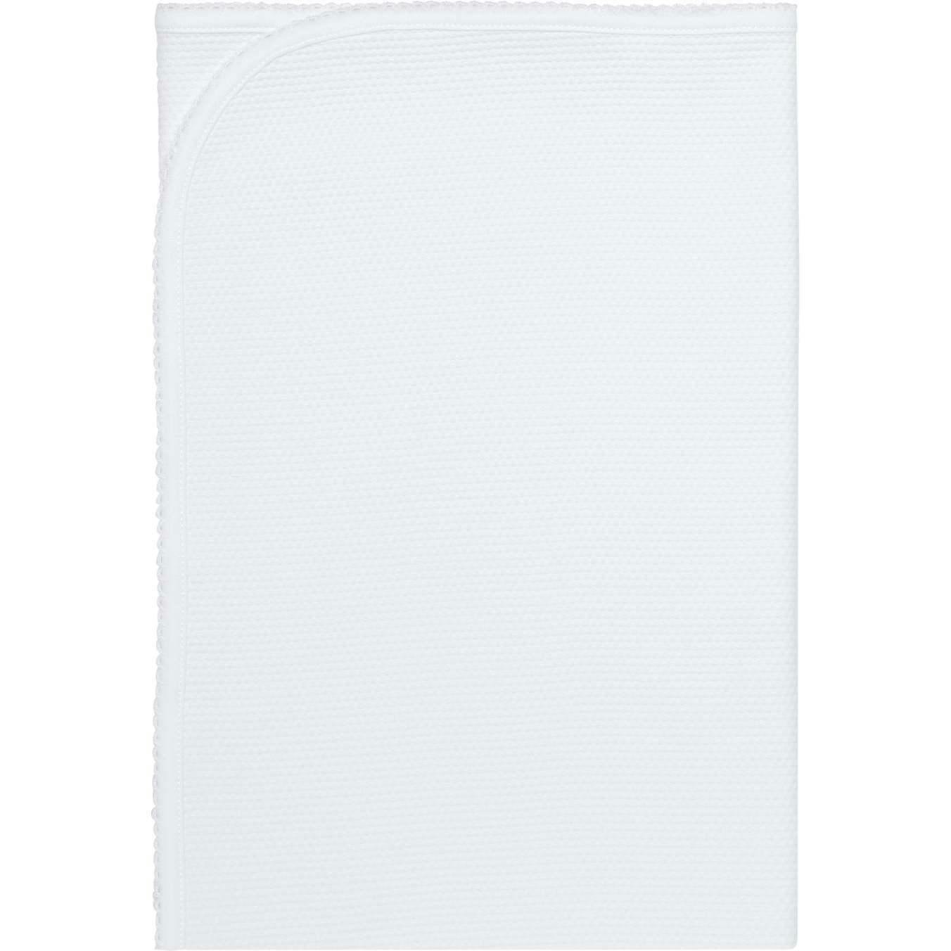White Bubble Baby Blanket