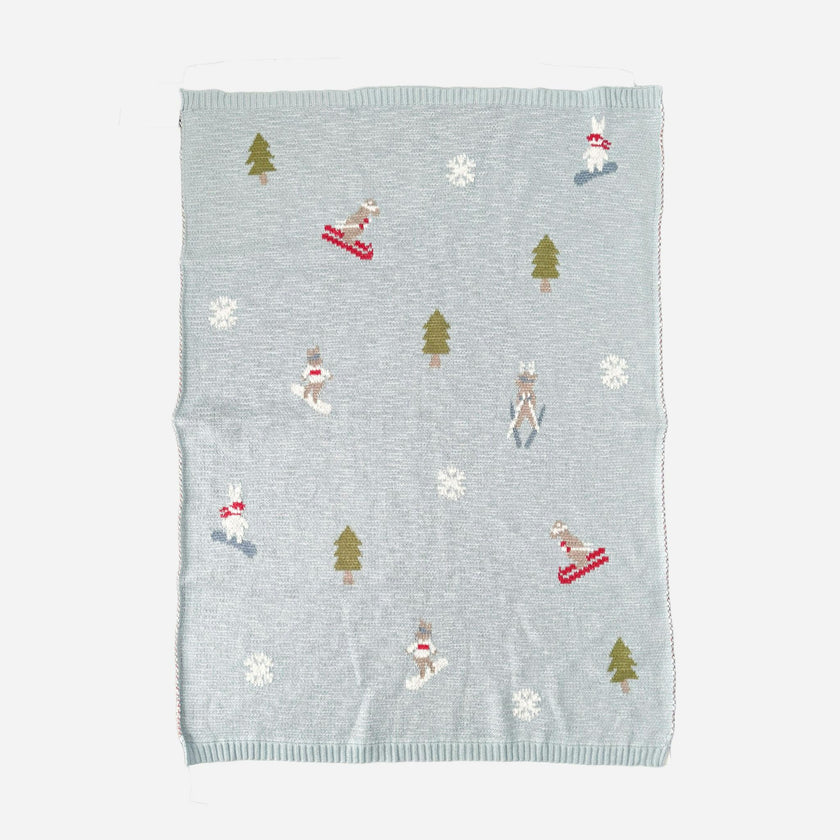 Organic Cotton Blanket Ski