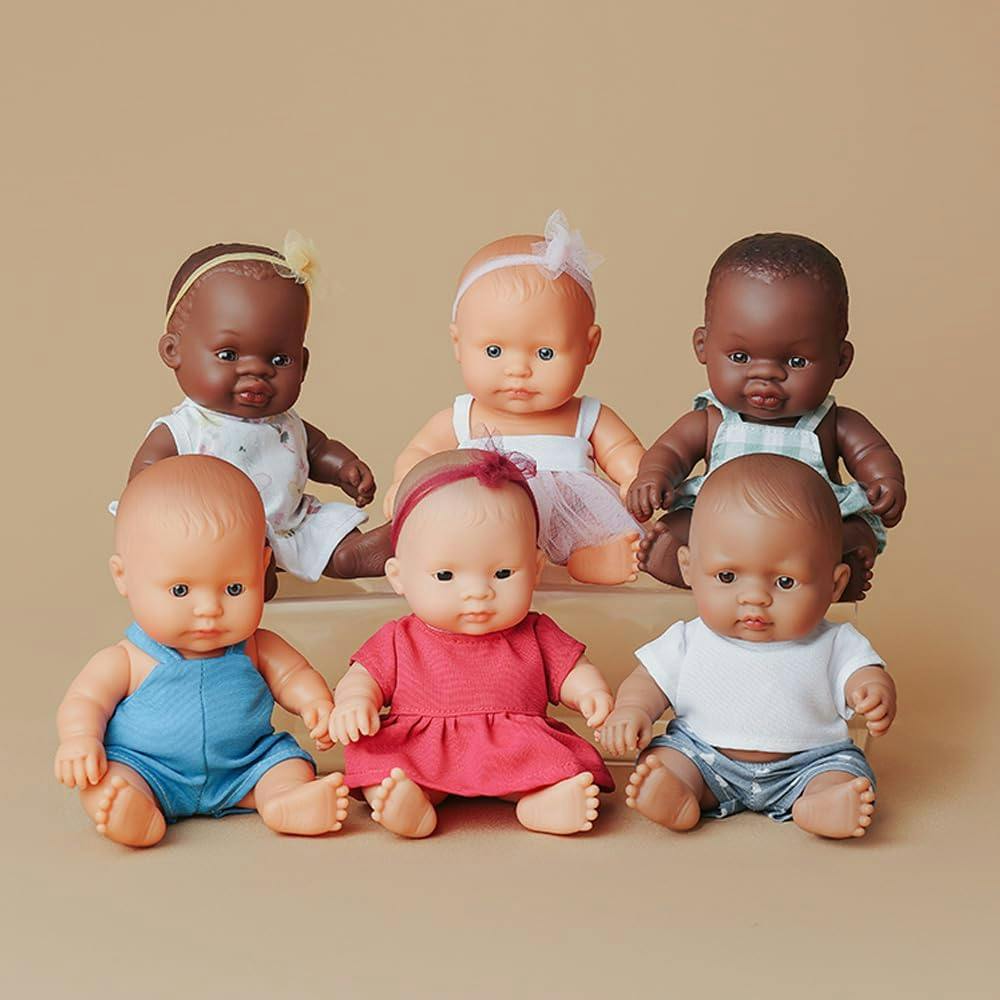 My friends & Me Collection Asian Girl Baby Doll - 8 1/4''