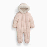 Water Repellent  Padded Snowsuit - Pink
