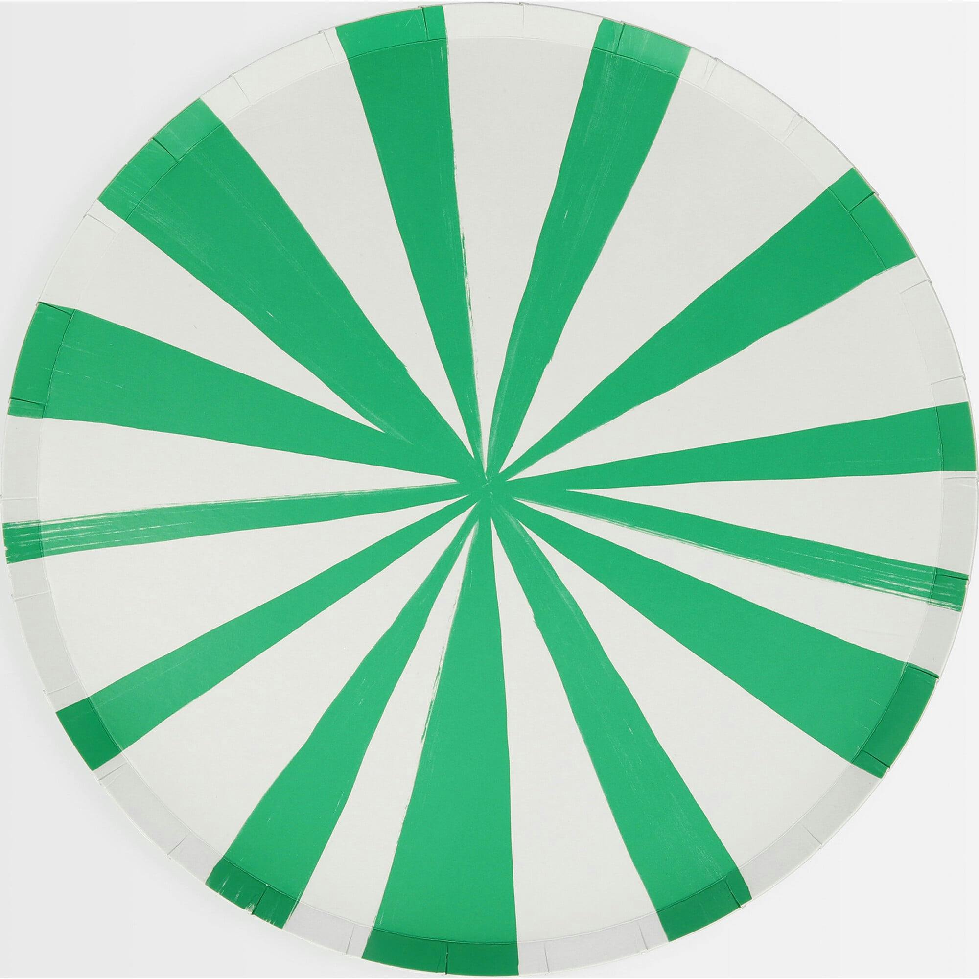 Mixed Stripe Dinner Plates