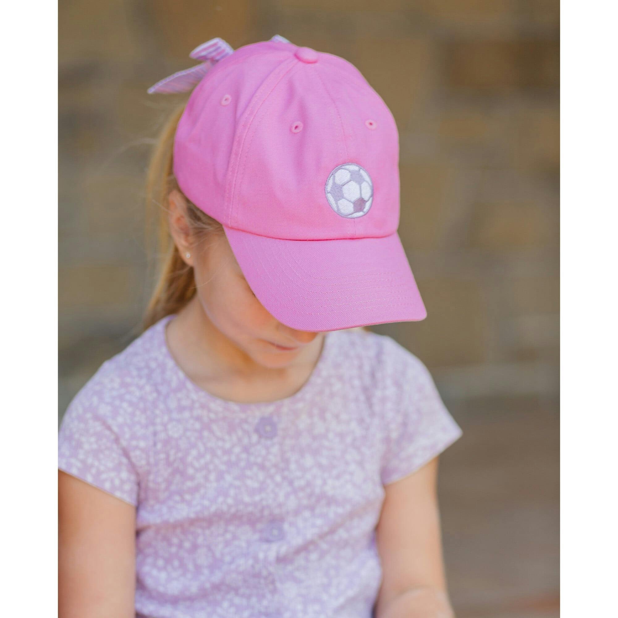 Soccer Bow Baseball Hat (Youth)