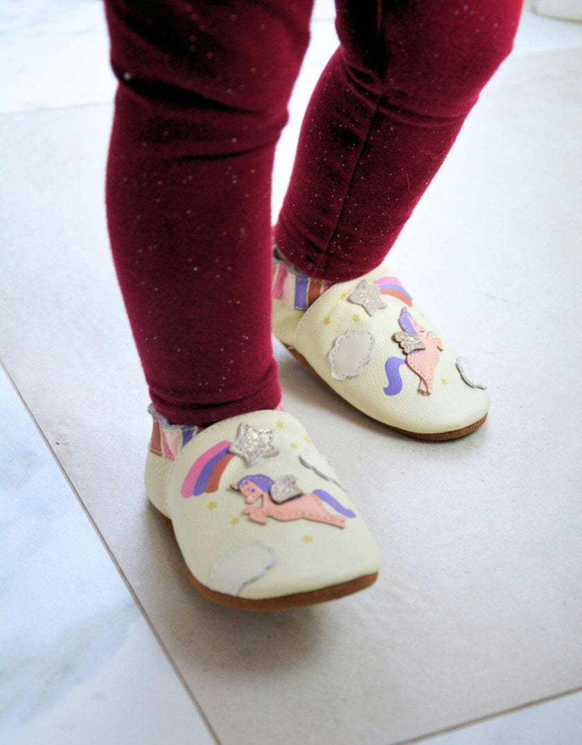 Born To Shine Ivory Soft Sole